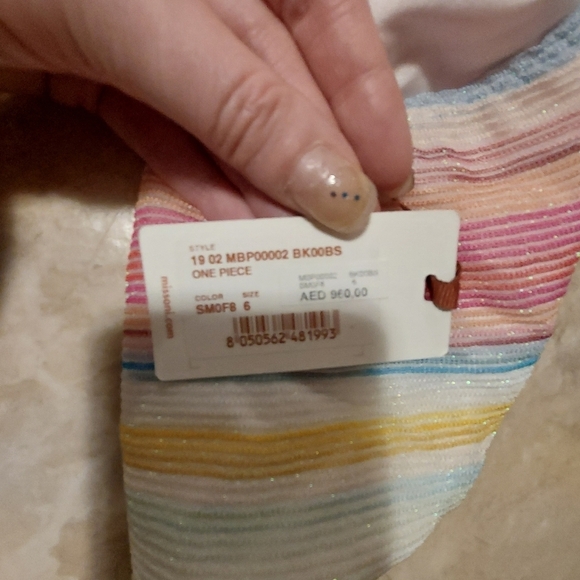 Missoni kids  swimming suit bnwt size 6M - Picture 3 of 6